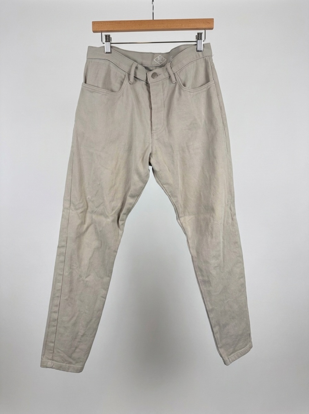 Alex Crane Stone 5-Pocket Cotton Pants Sz 34